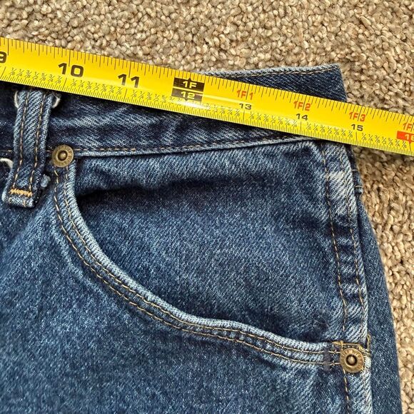 Vintage Wrangler Medium Wash Shorts High Waisted Cutoff 28”-29” - Picture 5 of 7